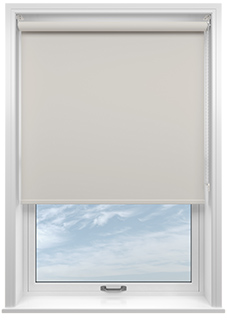 Trinity (Blackout), Soft Grey - Roller Blind